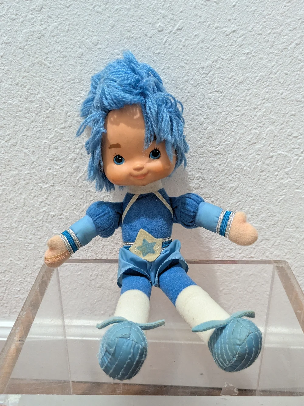 1983 Rainbow Brite Buddy Blue Doll 11